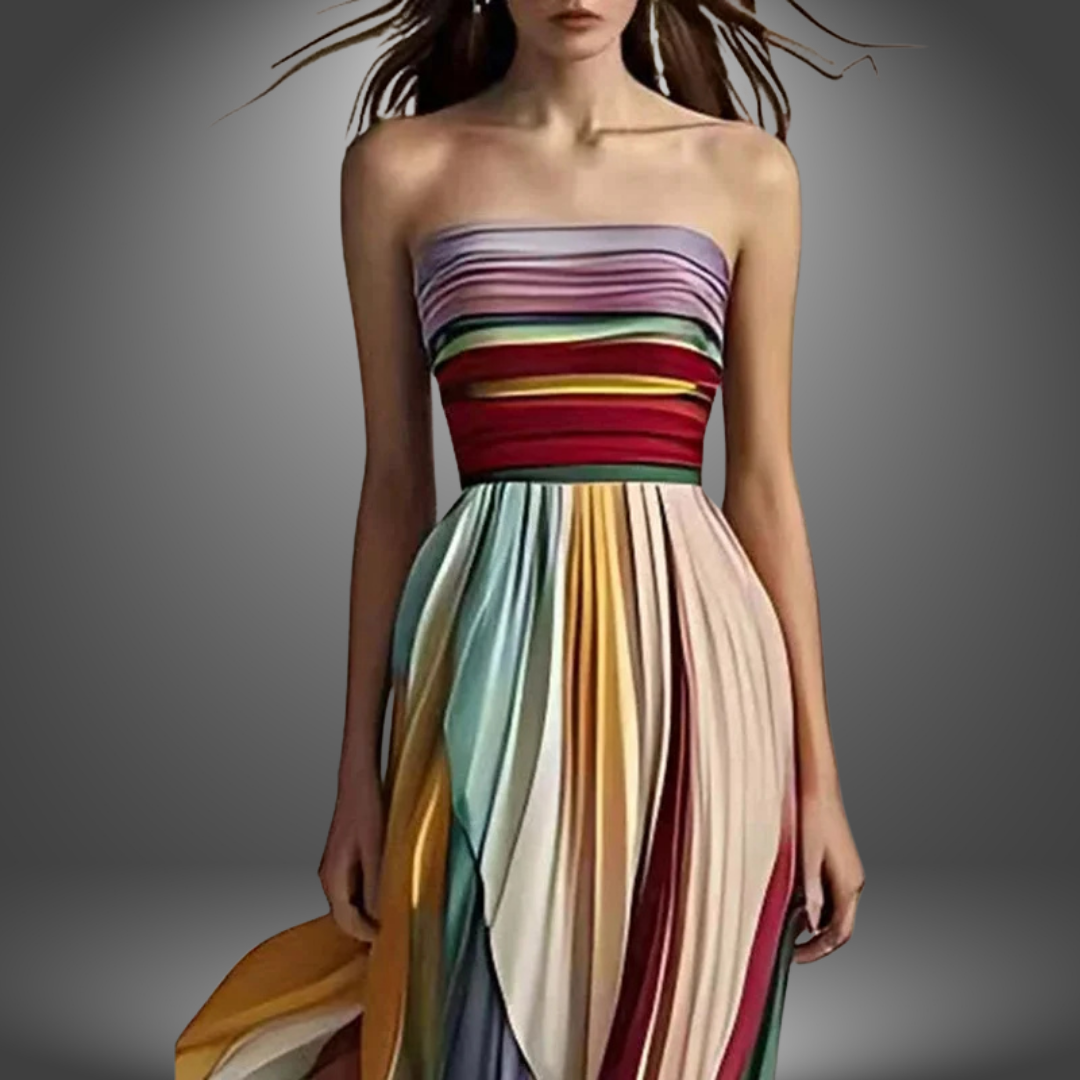 Pilar - Vestido largo casual premium