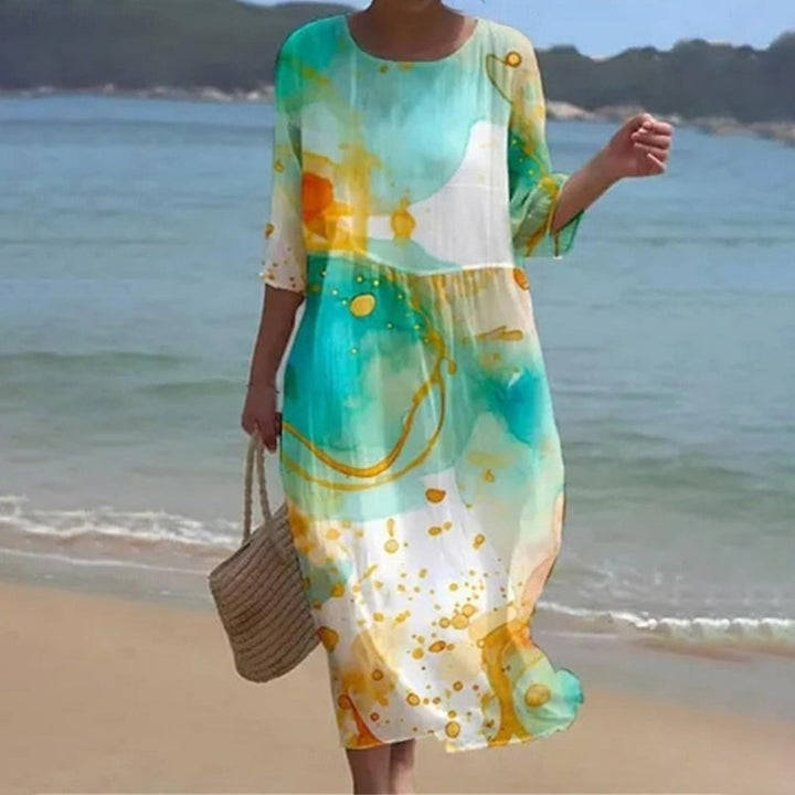 Brisha - Vestido floral elegante