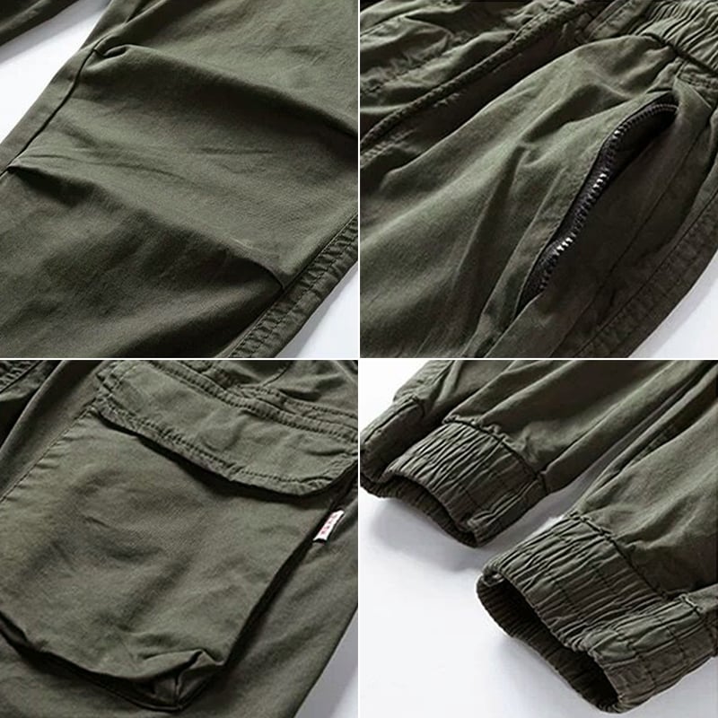 Agustín™ | Pantalones Cargo Elásticos