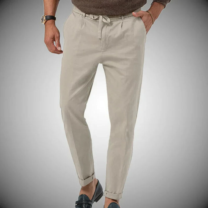 Luca | Pantalones Casual de Lino para Hombre