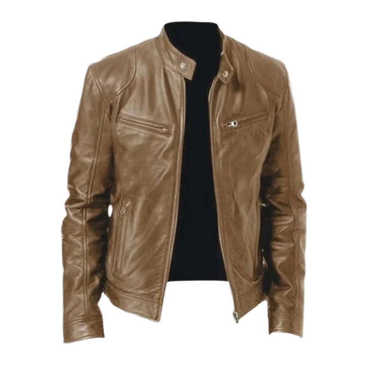 Bernardo™ | Chaqueta de cuero para hombre