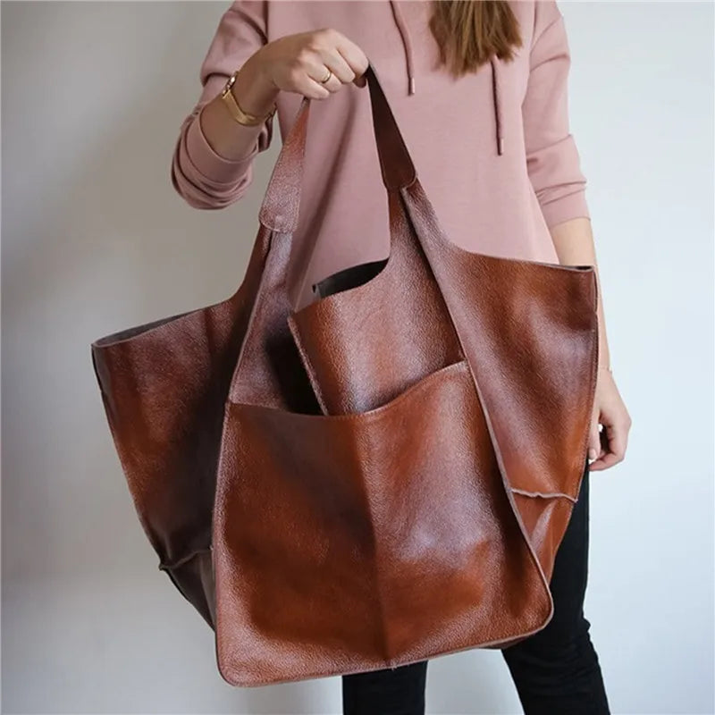 Antonella™ | Bolso de Piel de Gran Tamaño