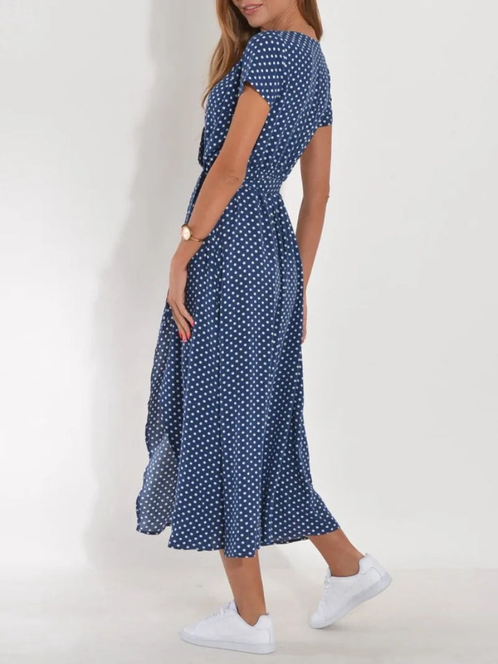 Anica - Elegante vestido con escote en V