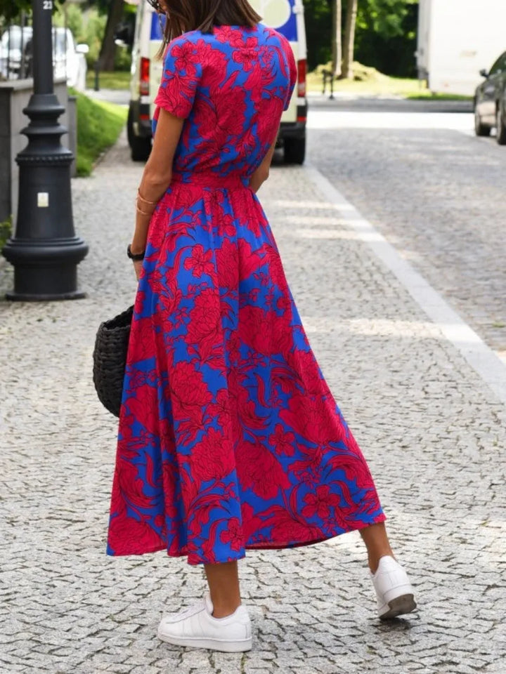 Anica - Elegante vestido con escote en V