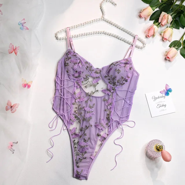 Amélie | Body Mariposa Bordada